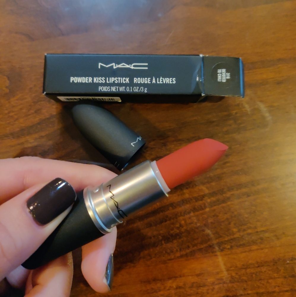 BNIB Mac Powder Kiss Lipstick Shade 316